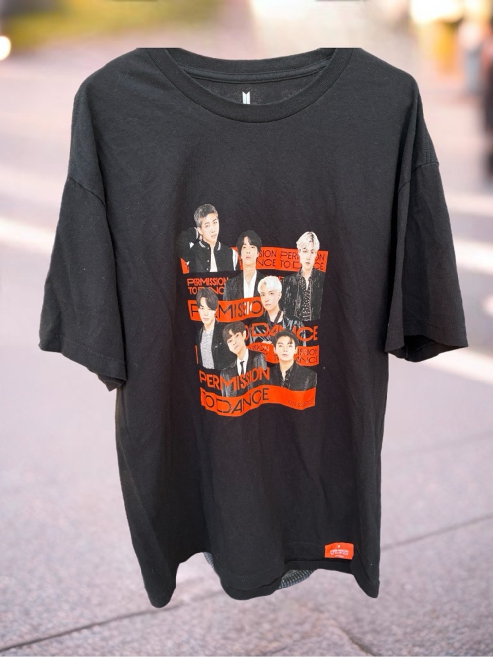 BYS Black Permission to Dance Graphic Concert Tour Tee